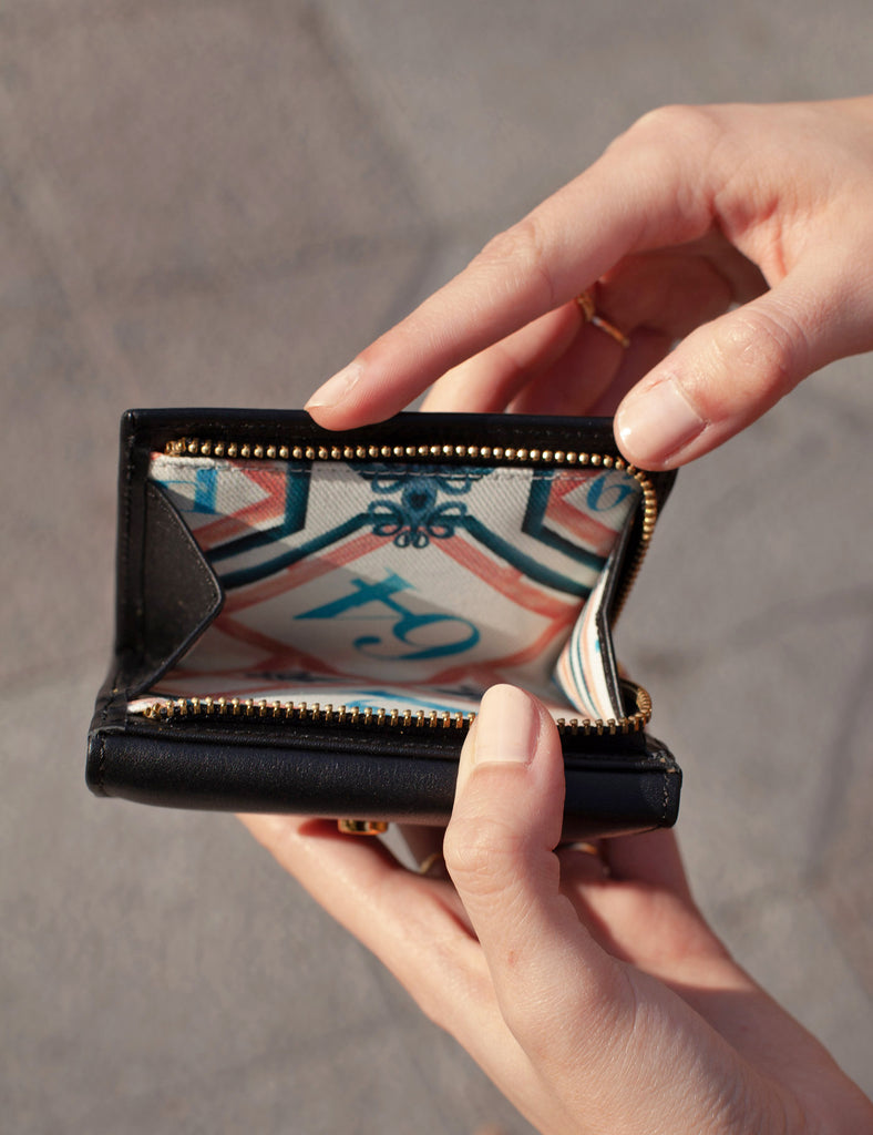 Cartera Mini Rivoli Black - PARIS/64