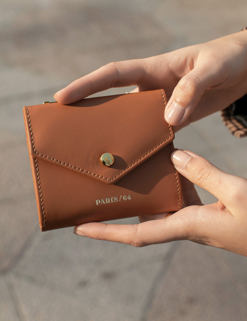 Cartera Mini Rivoli Caramel - PARIS/64