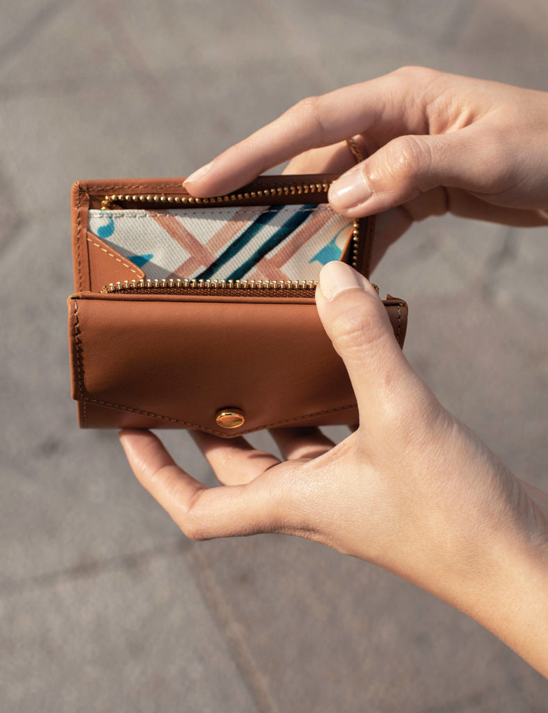 Cartera Mini Rivoli Caramel - PARIS/64