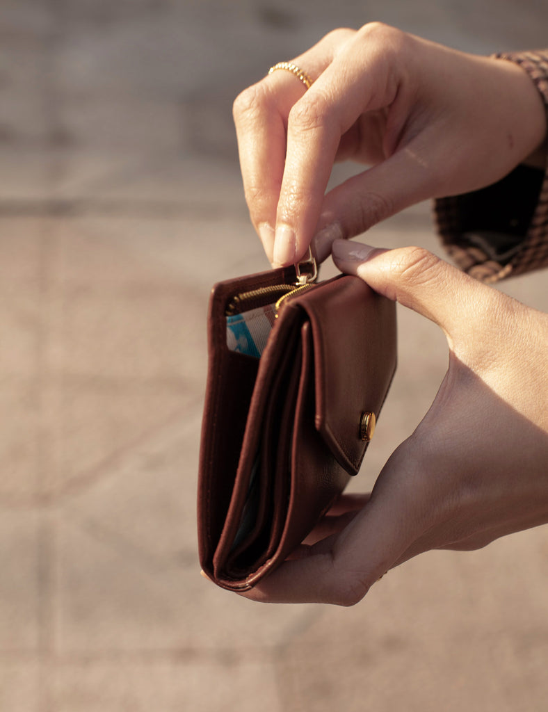 Cartera Mini Rivoli Chocolate - PARIS/64