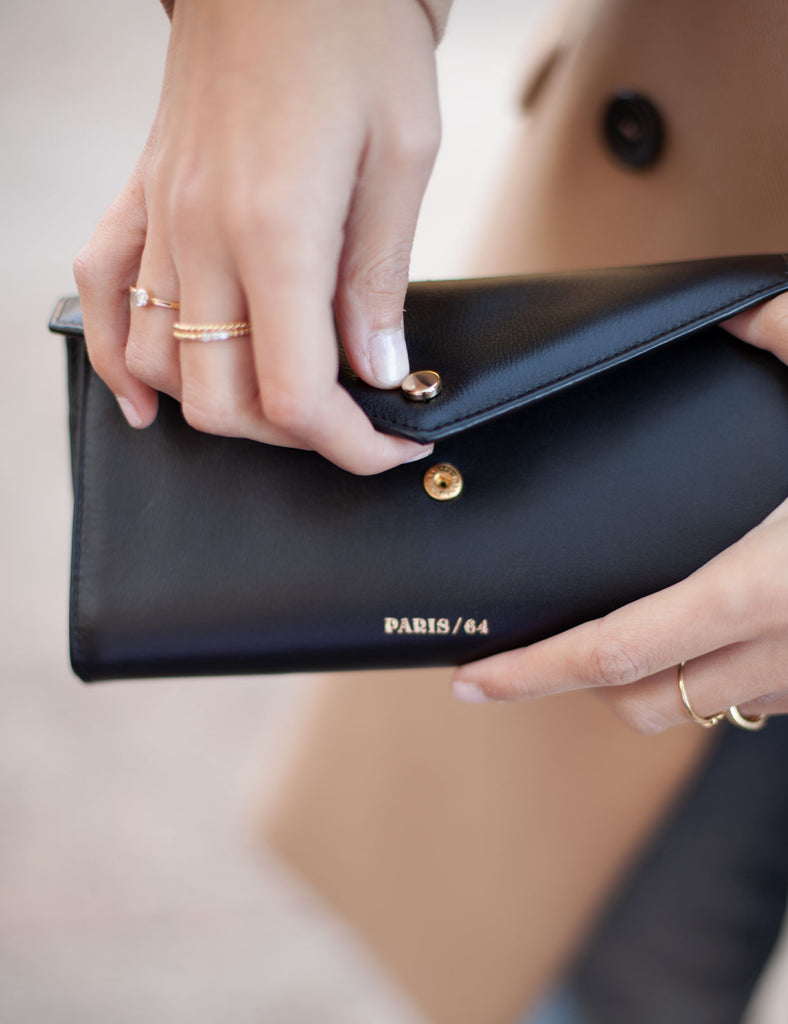 Cartera Rivoli Black - PARIS/64