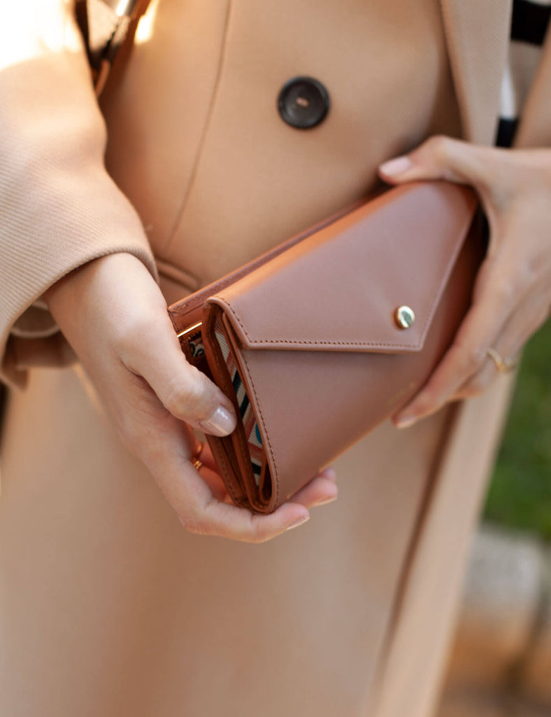 Cartera Rivoli Caramel - PARIS/64