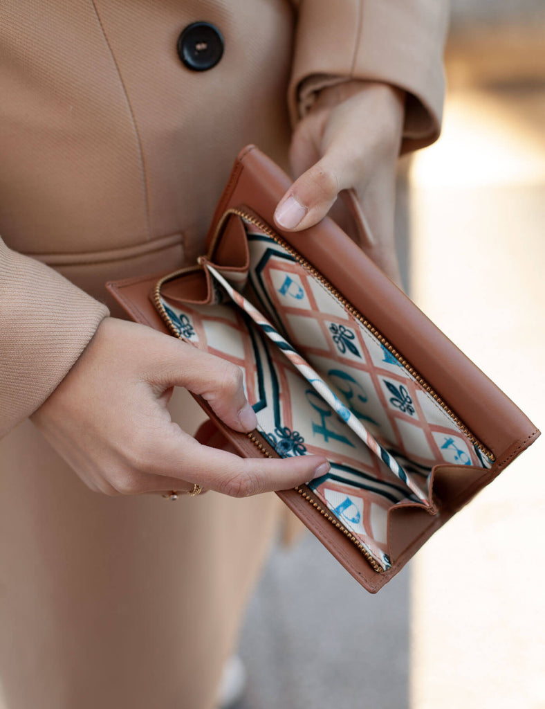 Cartera Rivoli Caramel - PARIS/64