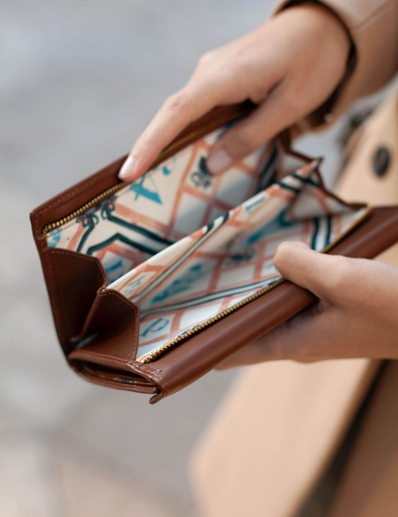 Cartera Rivoli Chocolate - PARIS/64