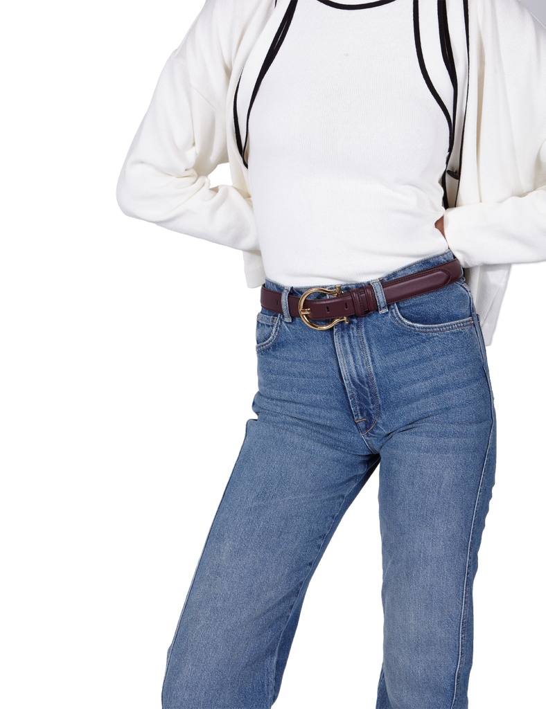 Cinturón Audrey Burdeos - PARIS/64