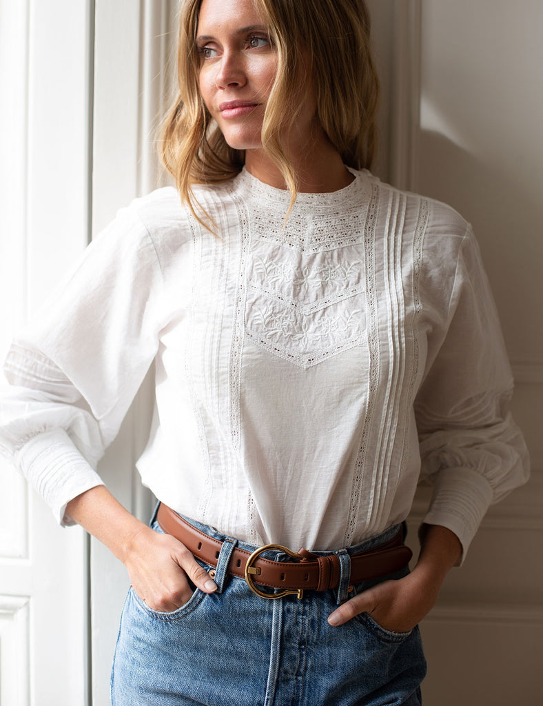 Cinturón Audrey Chocolate - PARIS/64