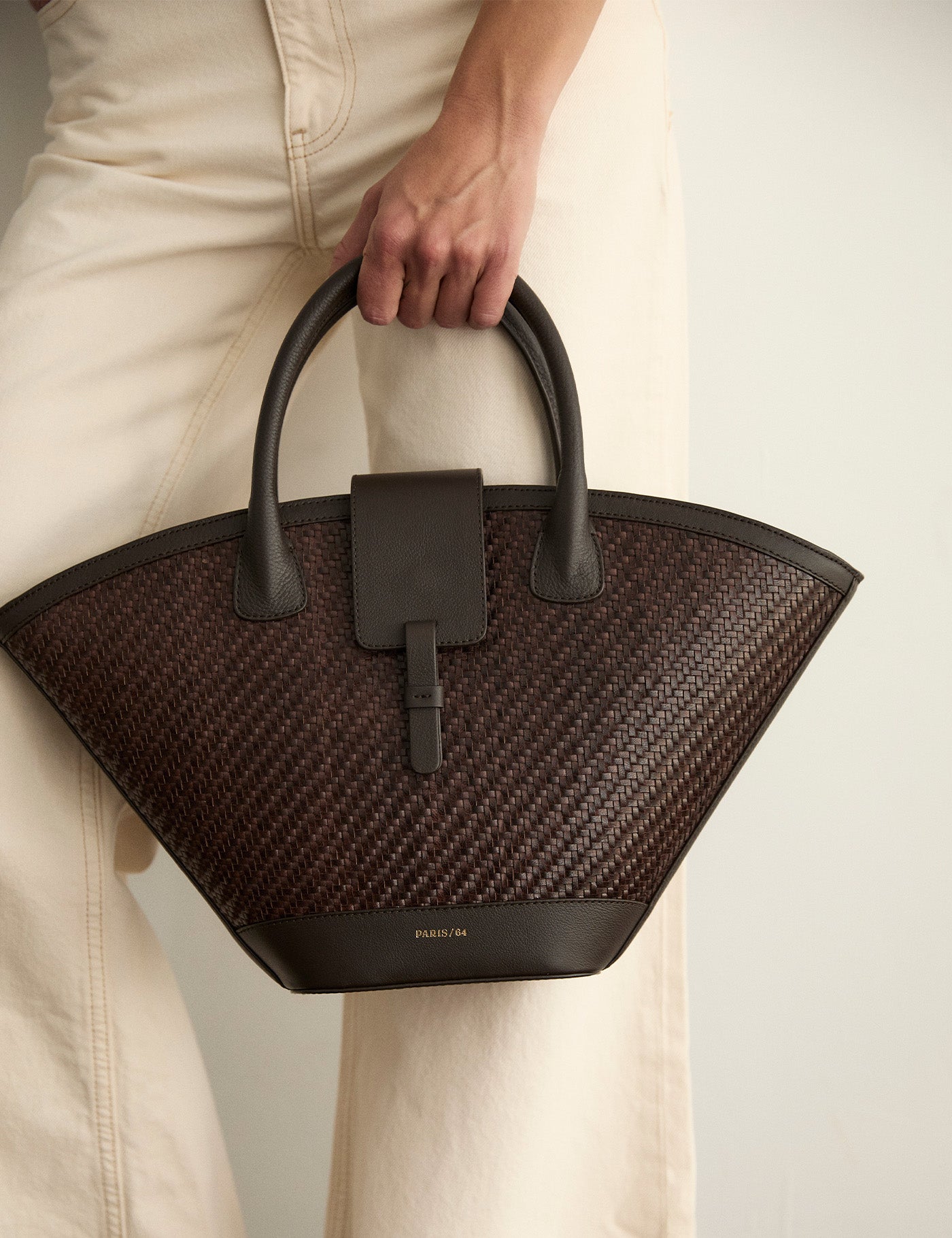 Lumière Provence Dark Brown Bag by PARIS/64