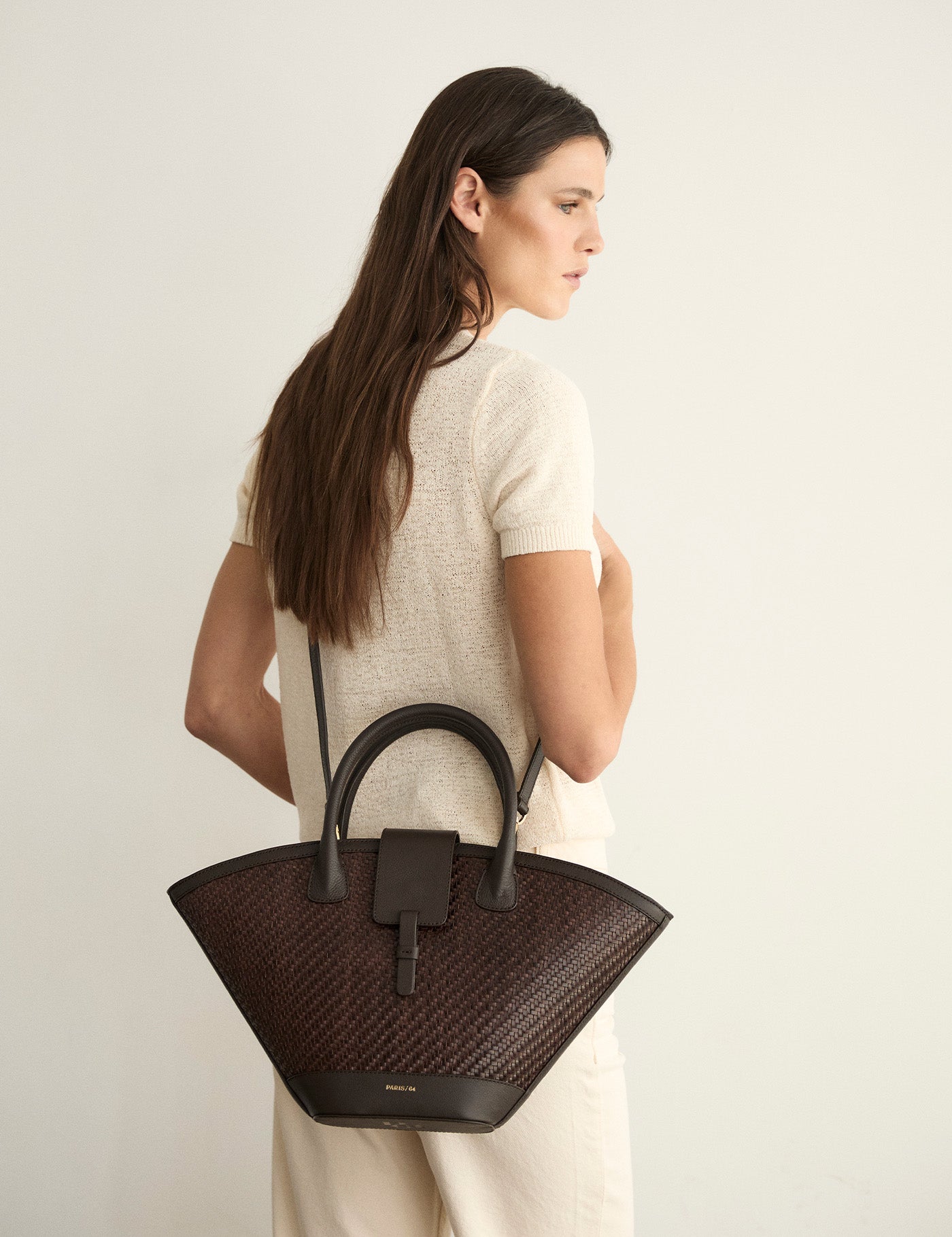 Lumière Provence Dark Brown Bag by PARIS/64