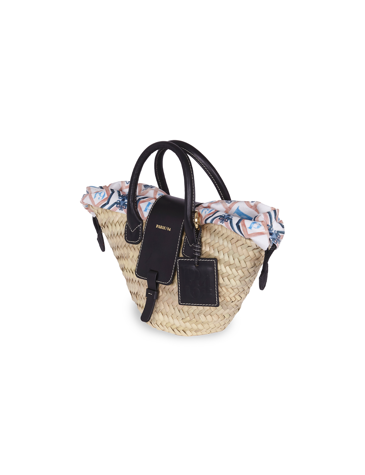 Oh Là Là Black Mini Basket Bag by PARIS/64 Oh Là Là Black Mini Basket Bag by PARIS/64