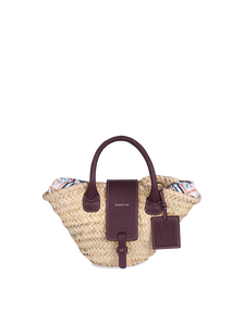 Oh Là Là Burdeos Mini Basket Bag by PARIS/64 Oh Là Là Burdeos Mini Basket Bag by PARIS/64