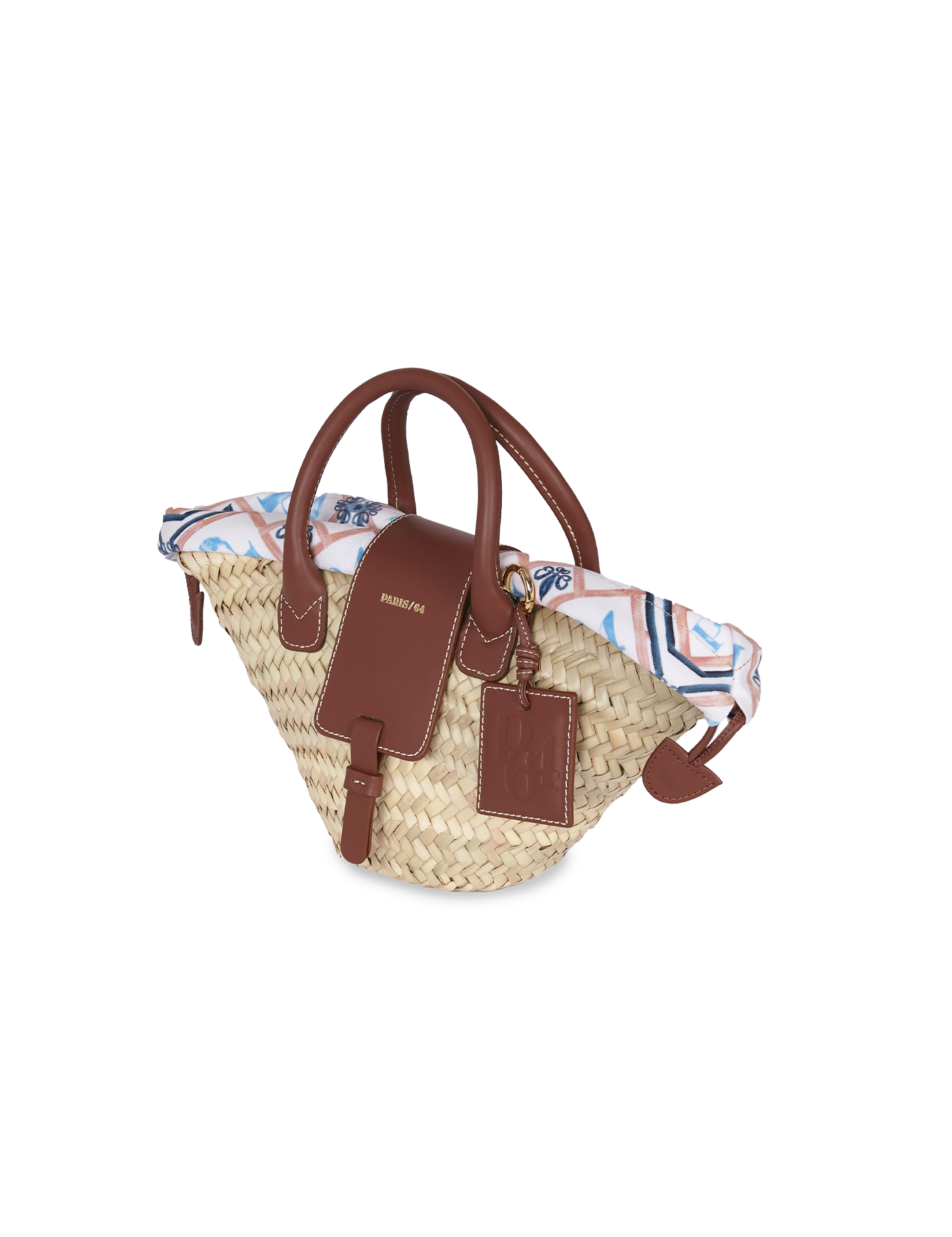 Oh Là Là Chocolate Mini Basket Bag by PARIS/64 Oh Là Là Chocolate Mini Basket Bag by PARIS/64