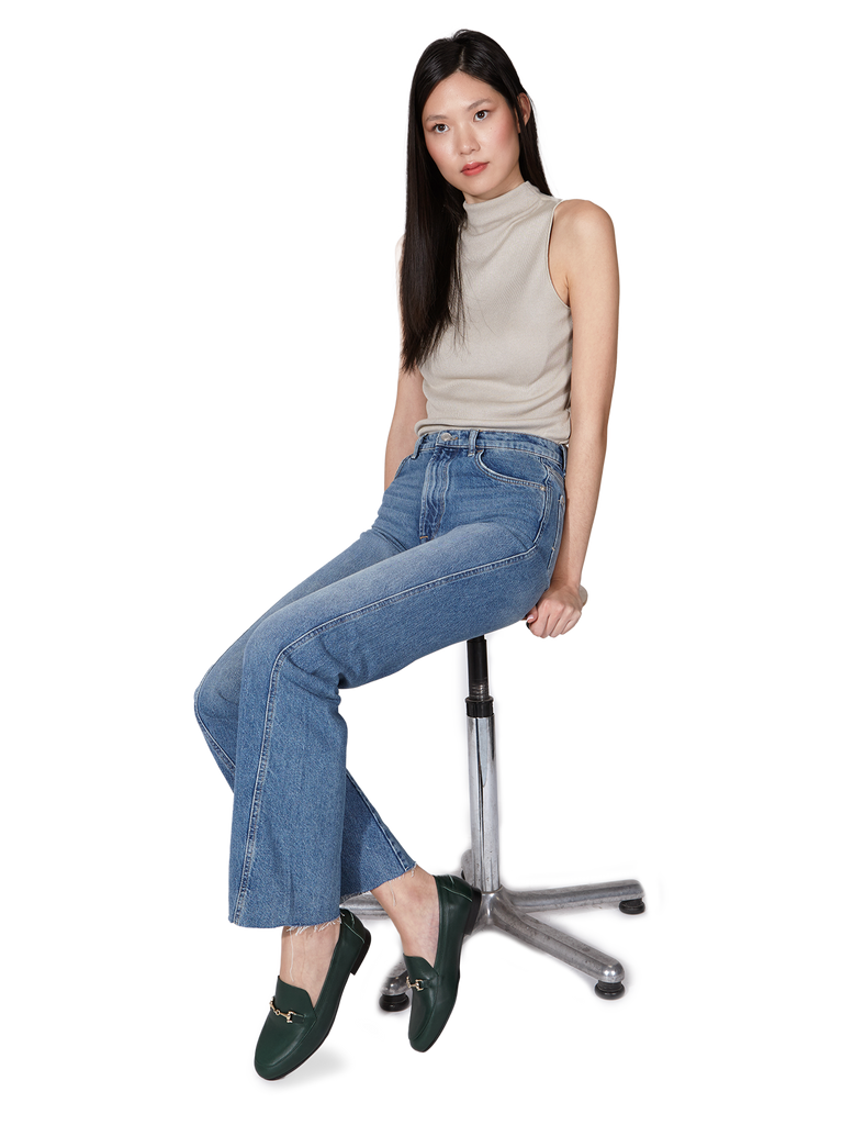 Mocasín Amélie Hunter Green - PARIS/64