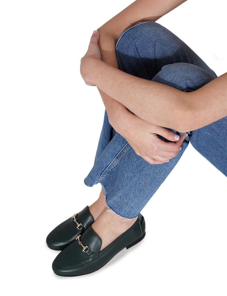 Mocasín Amélie Hunter Green - PARIS/64