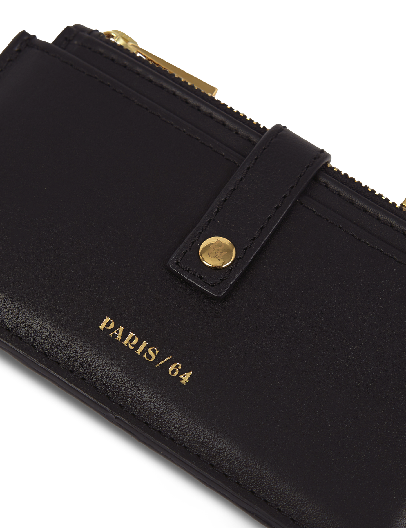 Merci Black Coin Purse - Cardholder by PARIS/64 Merci Black Coin Purse - Cardholder by PARIS/64