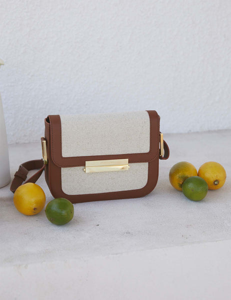 Ópera Rafia & Chocolate Bag by PARIS/64 Ópera Rafia & Chocolate Bag by PARIS/64