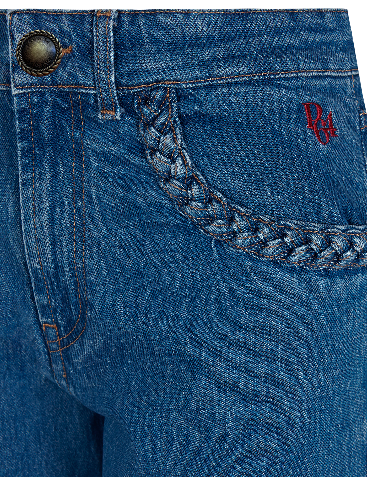 Denim P64 Blue Pants by PARIS/64