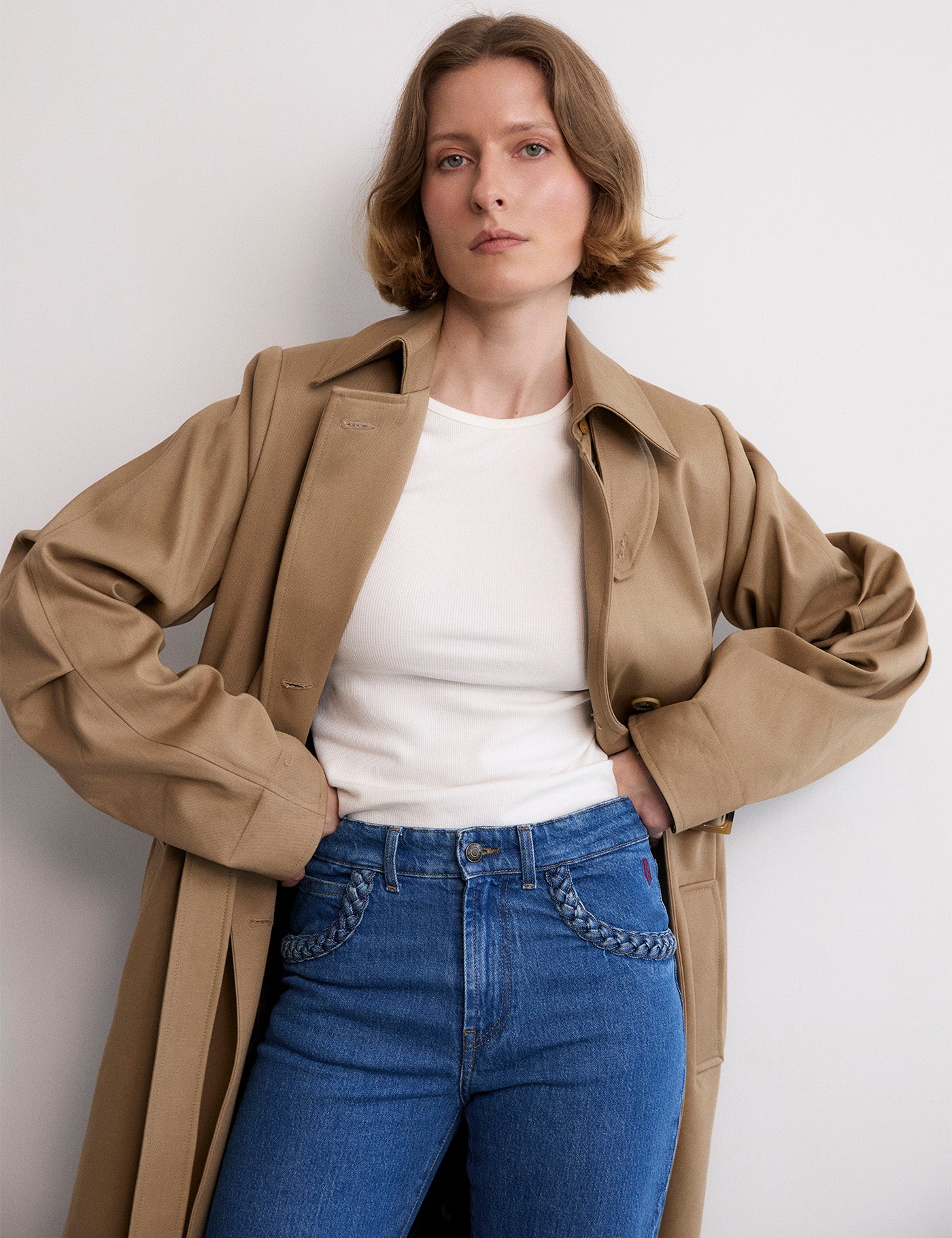 Denim P64 Blue Pants by PARIS/64