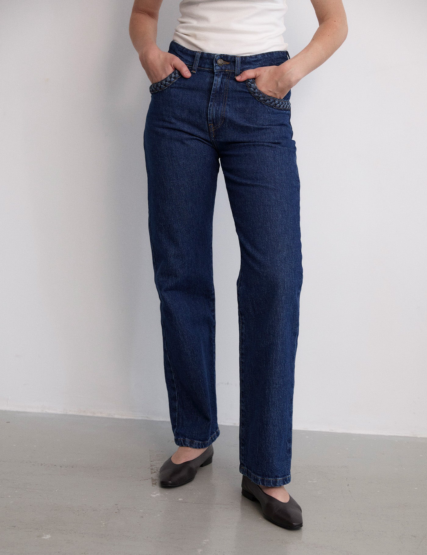 Denim P64 Dark Blue Pants by PARIS/64
