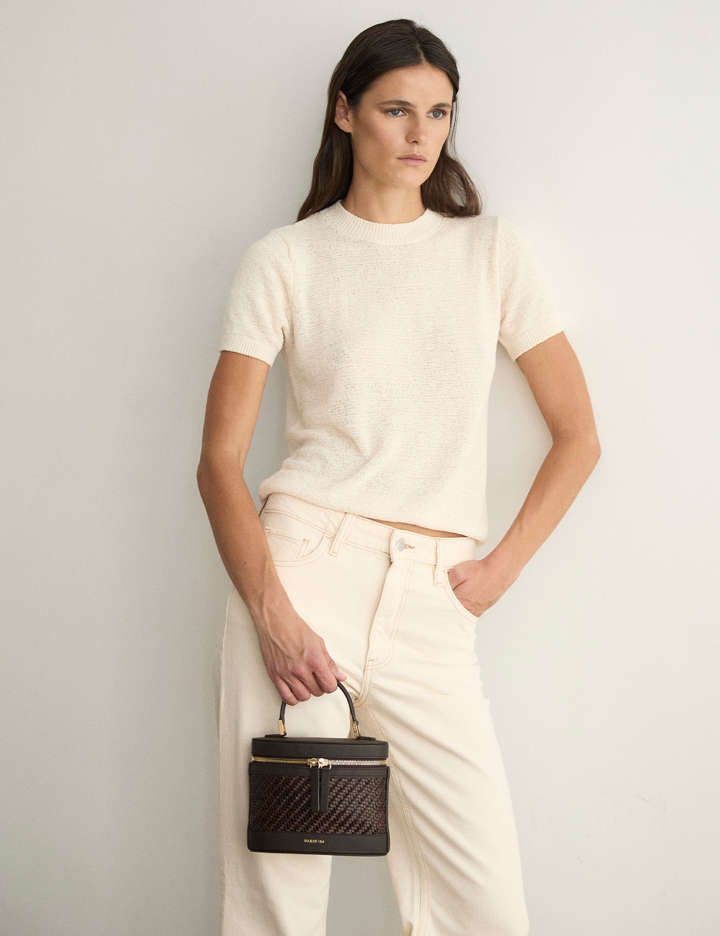 Prismatic Provence Dark Brown Bag by PARIS/64