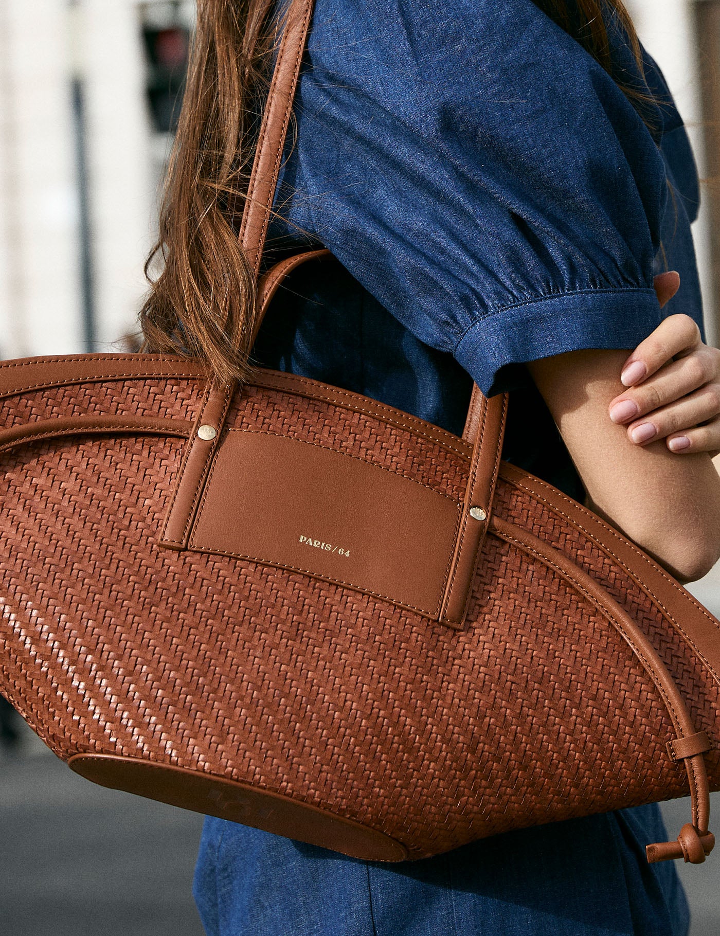 Rivière Provence Brown Bag by PARIS/64