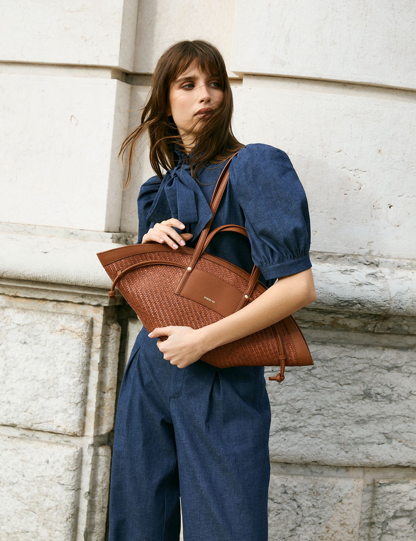 Rivière Provence Brown Bag by PARIS/64