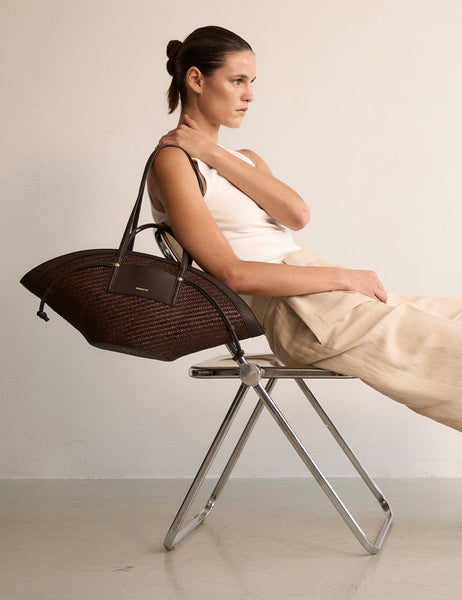 Rivière Provence Dark Brown Bag by PARIS/64
