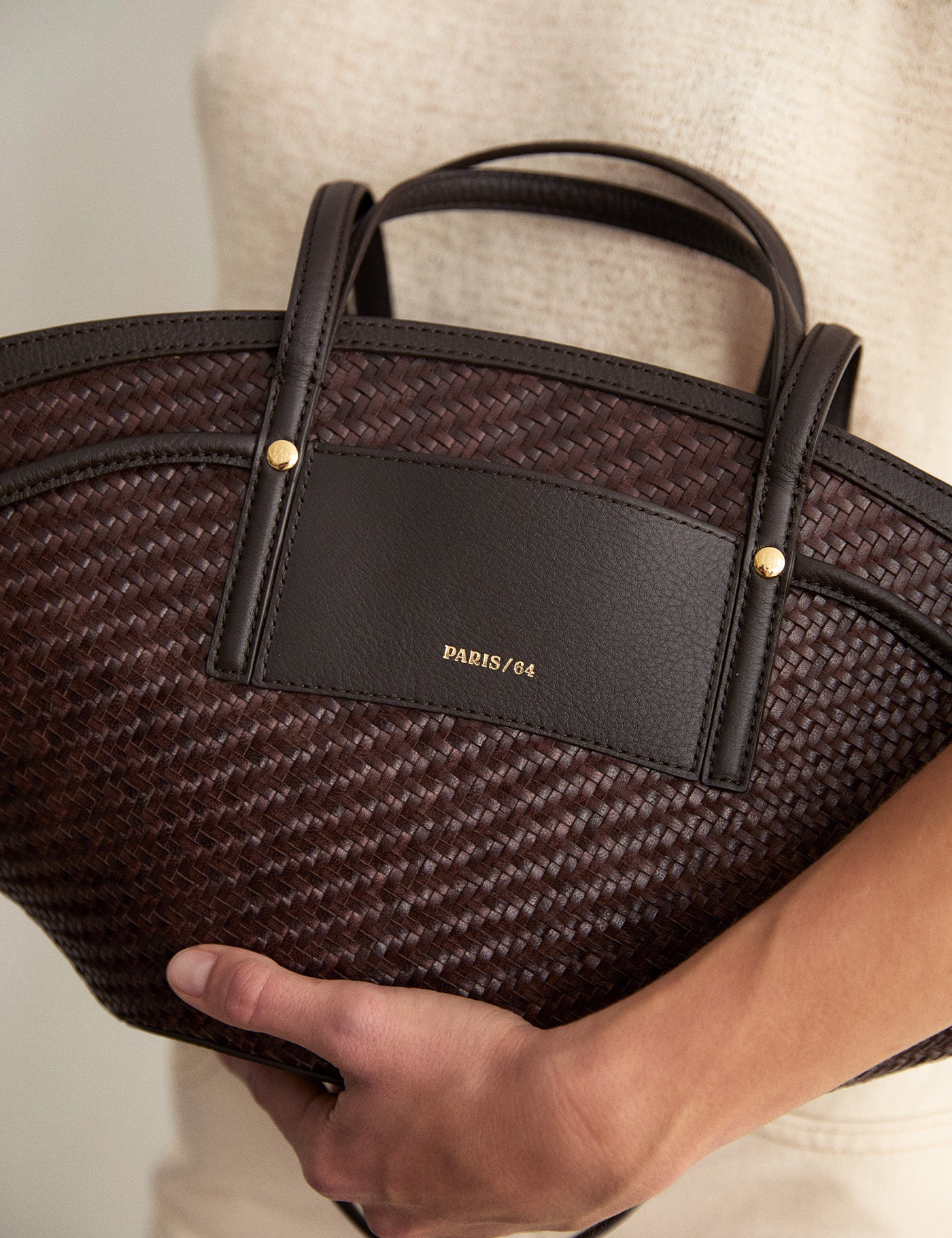 Rivière Provence Dark Brown Bag by PARIS/64
