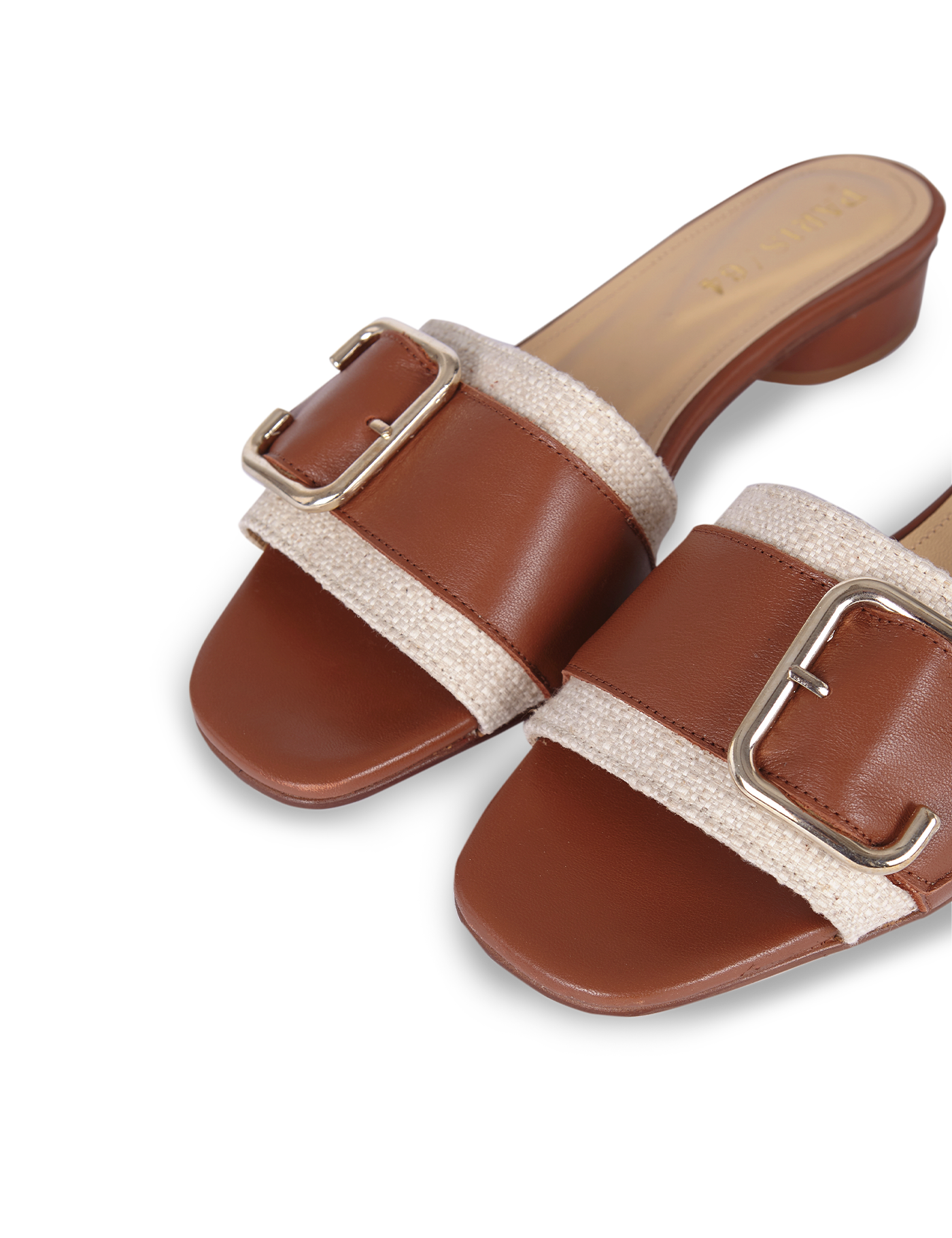 Juliette Rafia Chocolate Sandal by PARIS/64