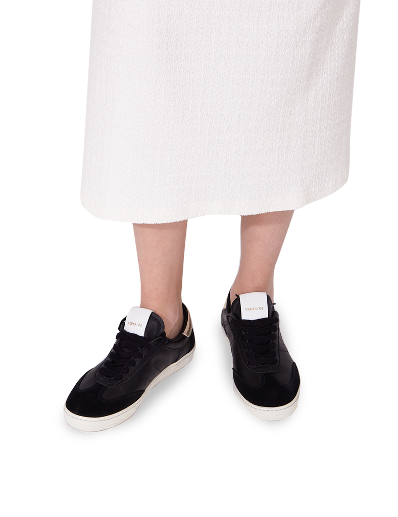 Sneaker Retro P64 Black - PARIS/64
