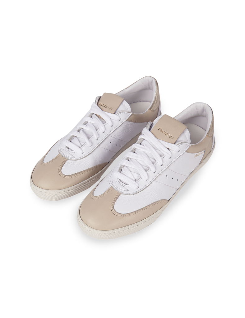 Sneaker Retro P64 White & Cream - PARIS/64