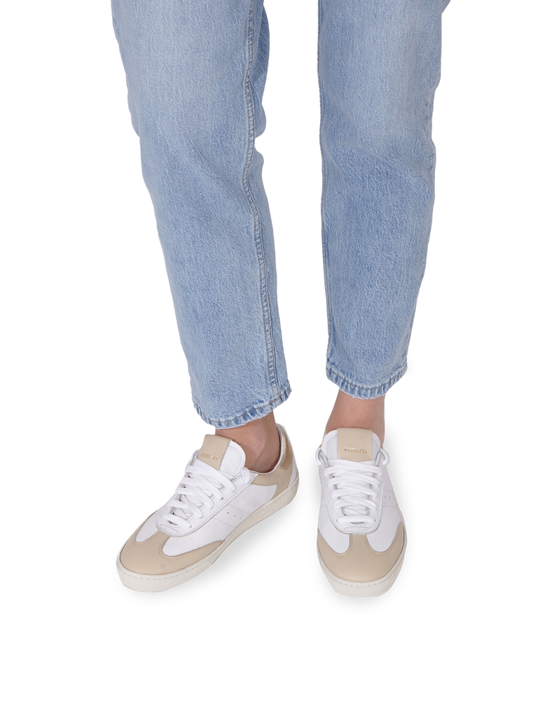 Sneaker Retro P64 White & Cream - PARIS/64