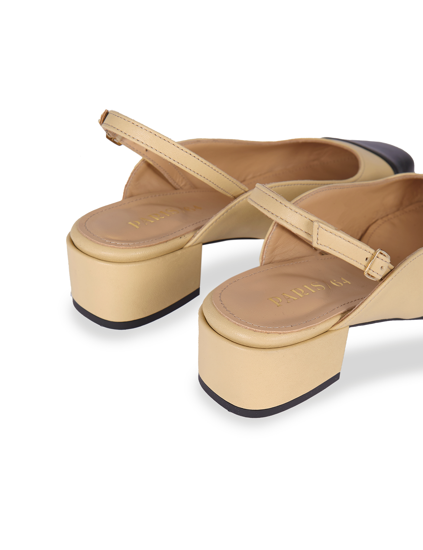 Daphne Cream Black Stiletto by PARIS/64