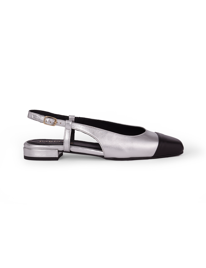 Stiletto Mini Daphne Silver Black - PARIS/64