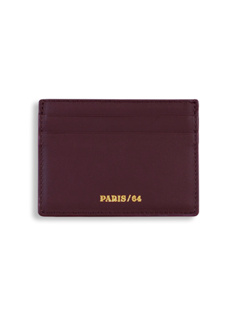 Tarjetero Burdeos - PARIS/64