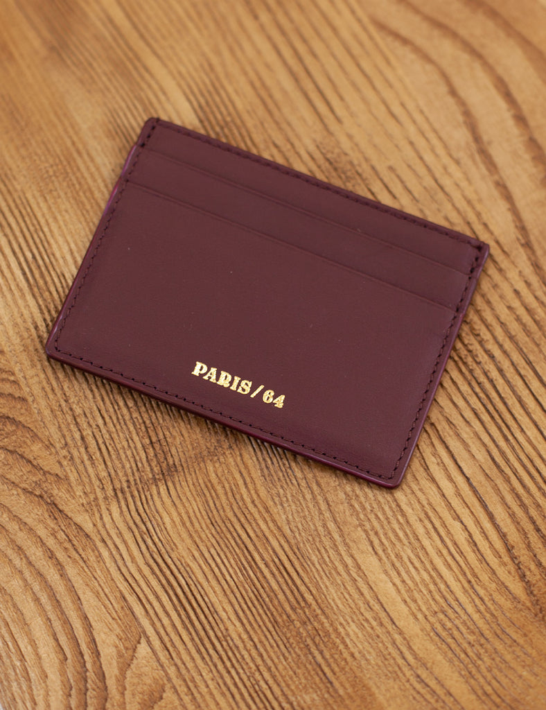 Tarjetero Burdeos - PARIS/64