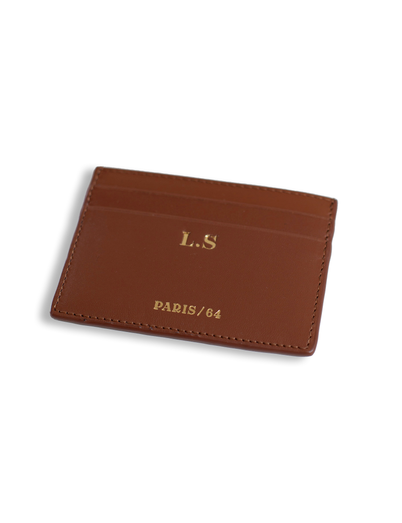 Tarjetero Chocolate - PARIS/64