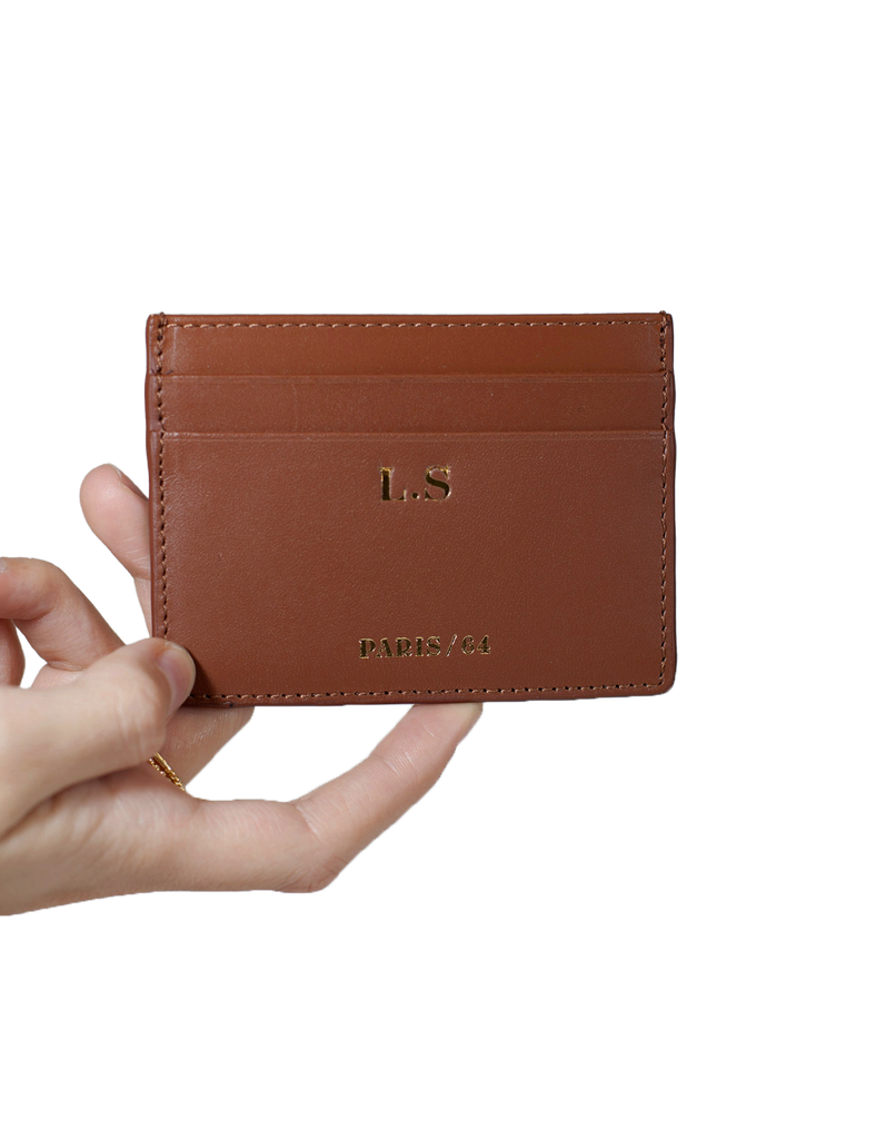 Tarjetero Chocolate - PARIS/64