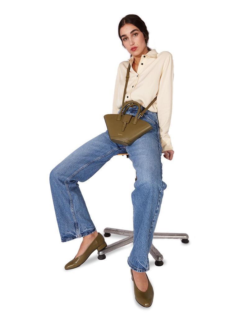 Bolso Mini Lumière Olive - PARIS/64