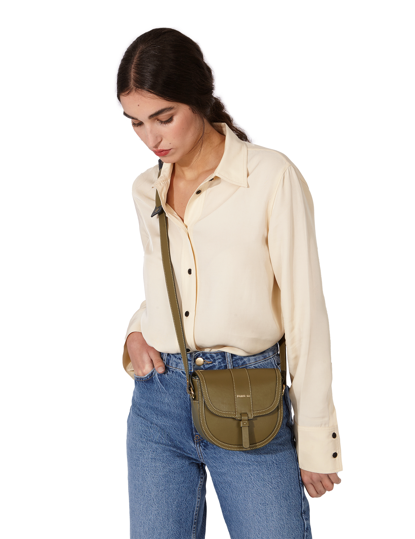 PARIS/64 MINI WINDSOR OLIVE